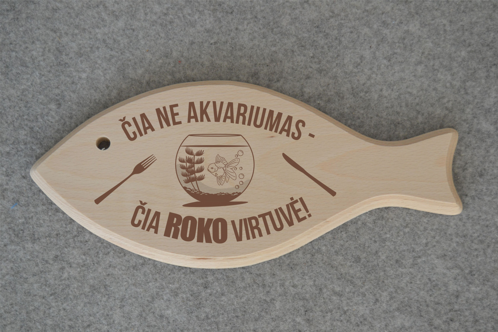 Pjaustymo lentelė „Čia ne akvariumas”