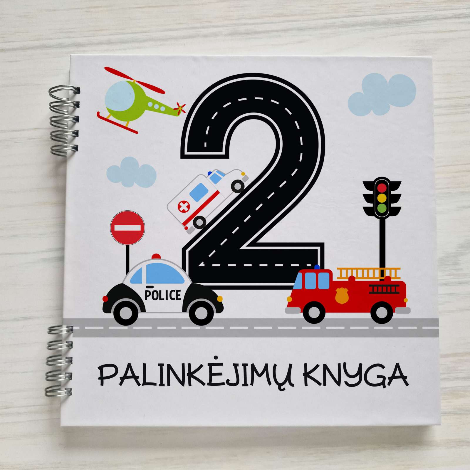 Antro gimtadienio palinkėjimų knyga „Pagalbos automobiliai“