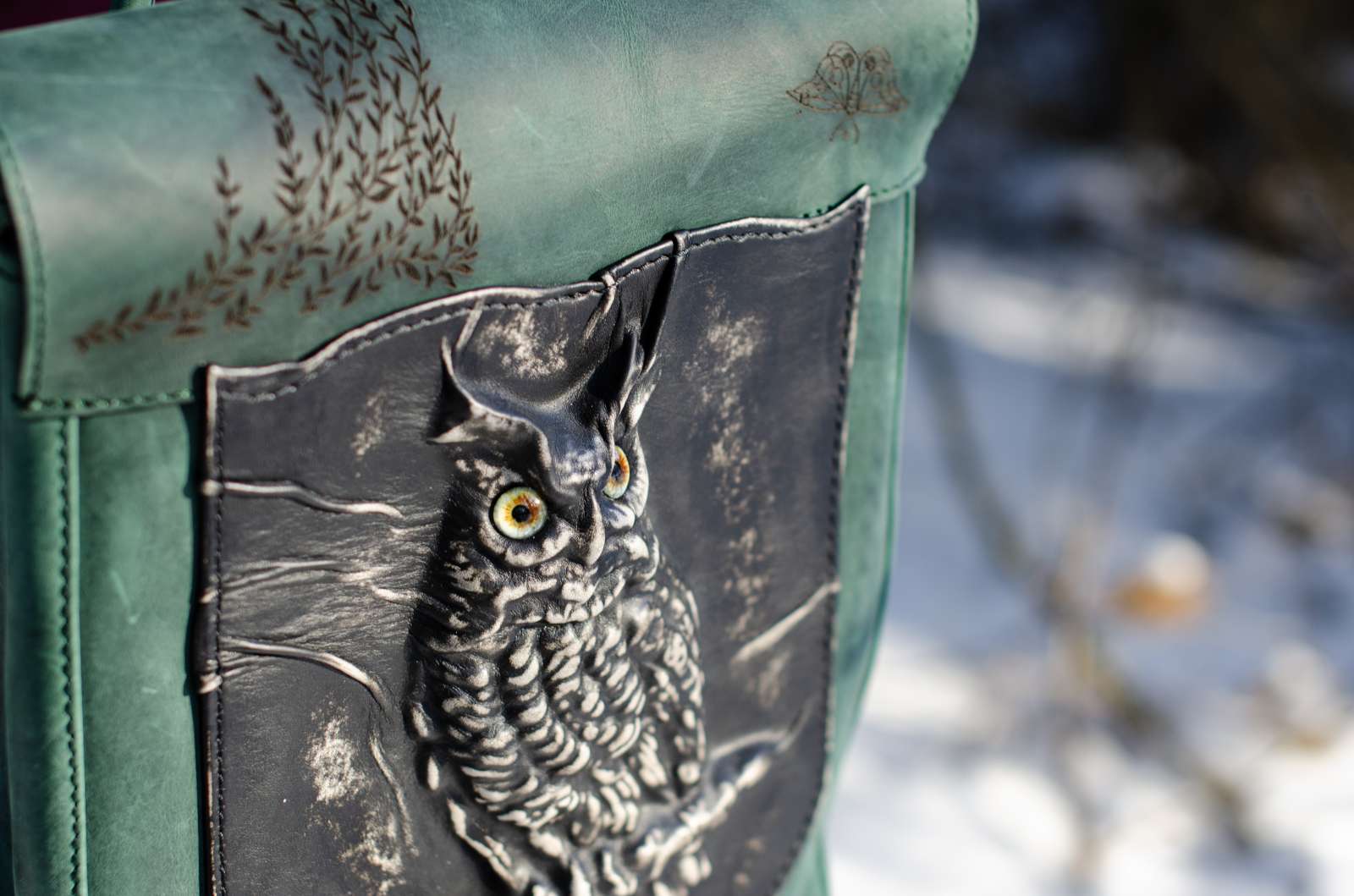 Kuprinė „Nakties Sargė“ 🌿🦉