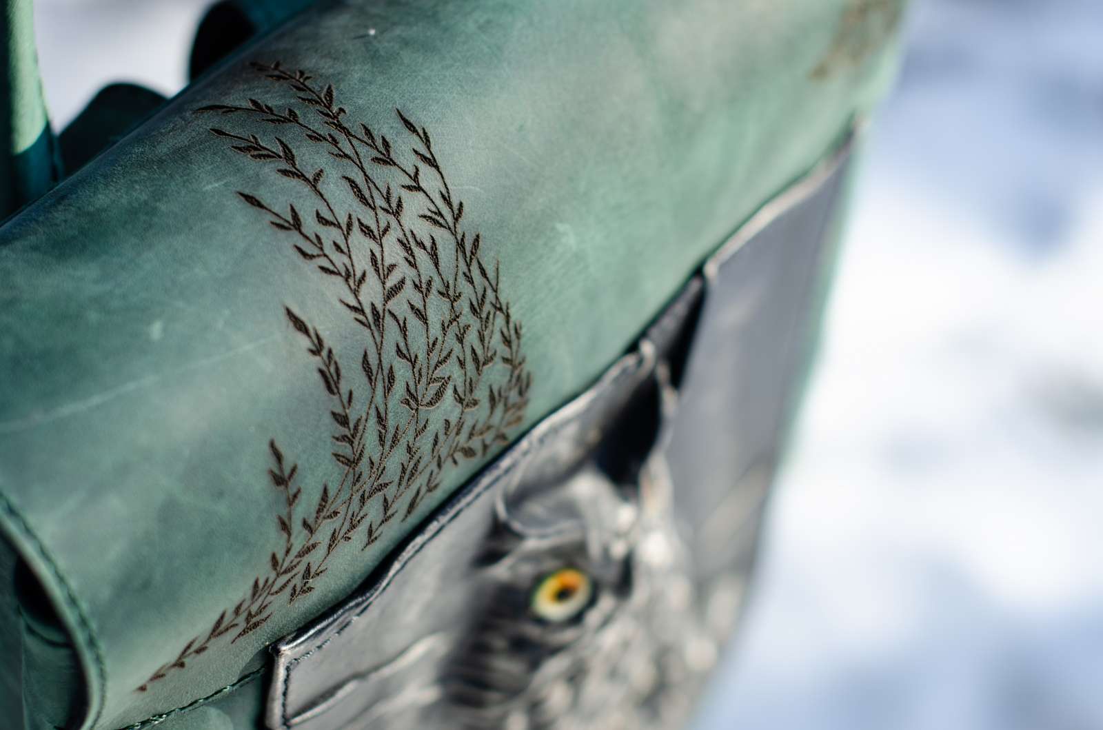 Kuprinė „Nakties Sargė“ 🌿🦉