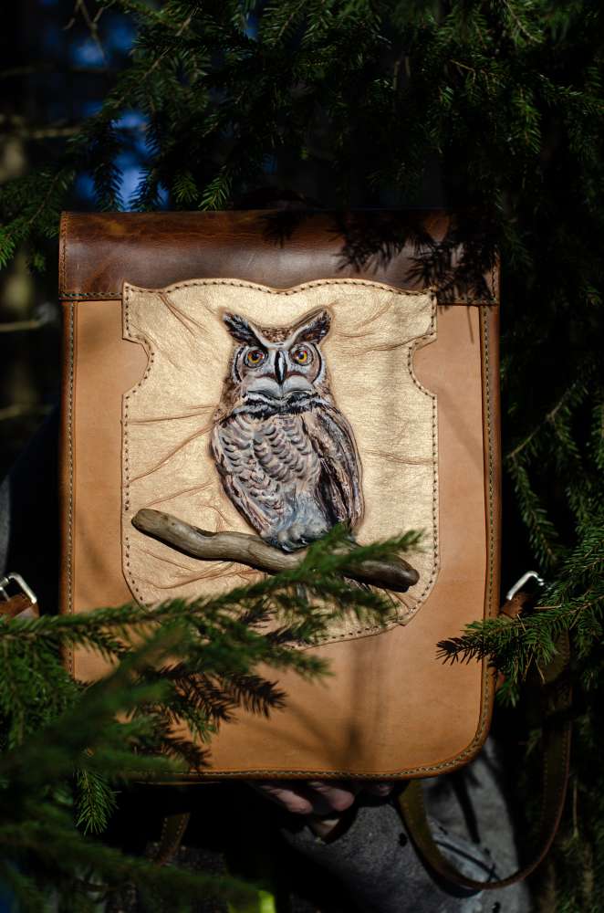 Kuprinė „Miško Sargė“ 🌿🦉