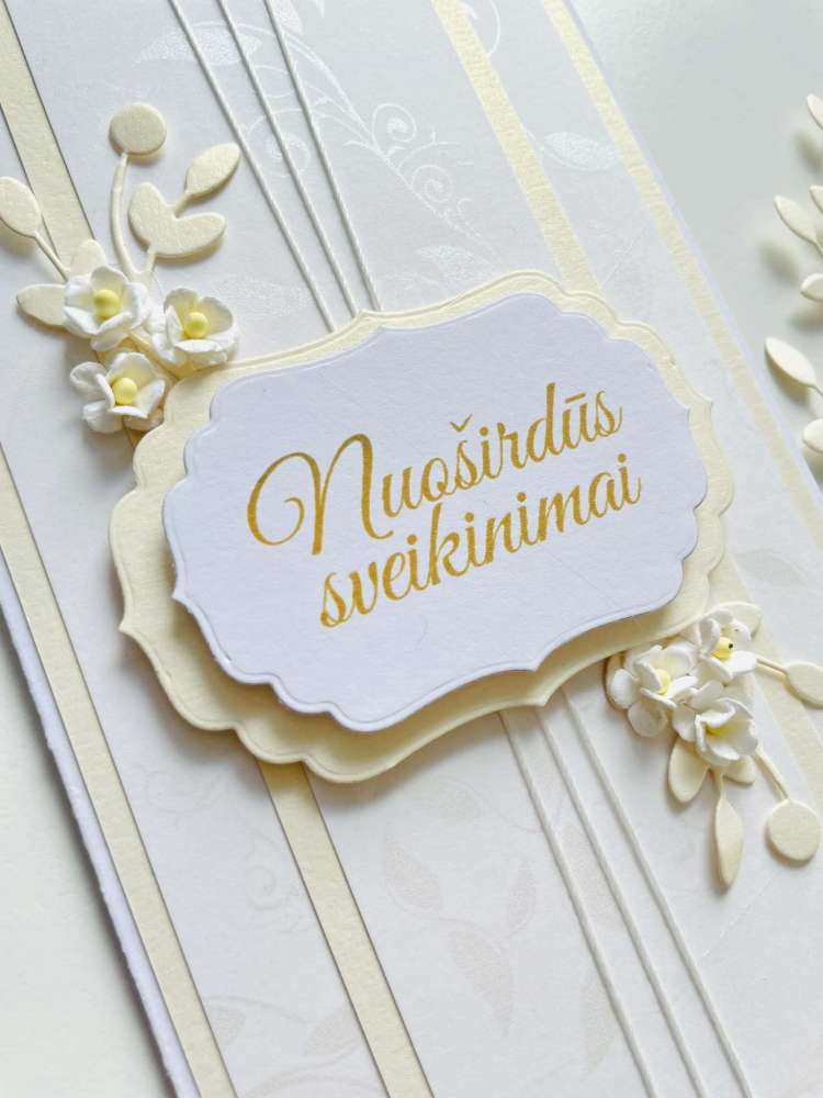 Atvirukas jaunuosius sveikinti vestuvių proga