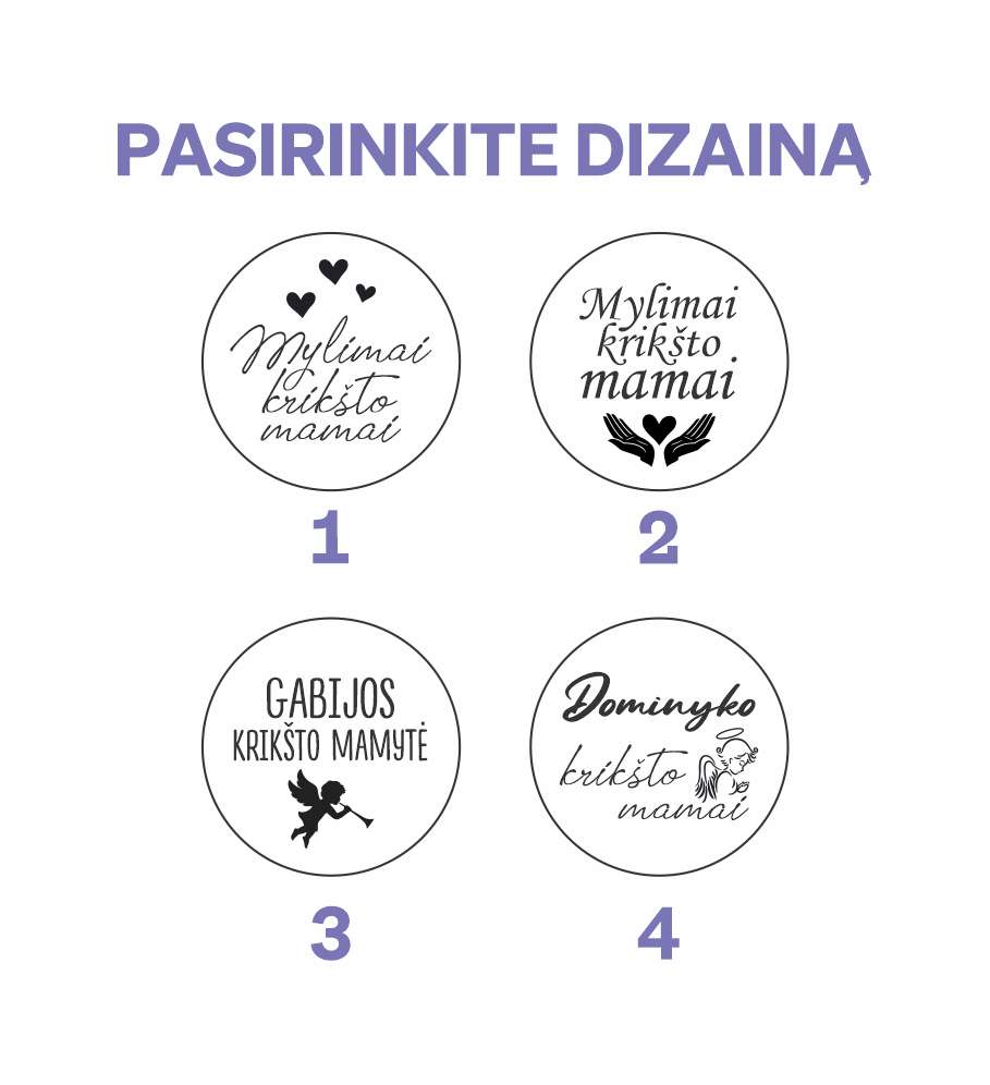 Pakabukas krikšto mamai
