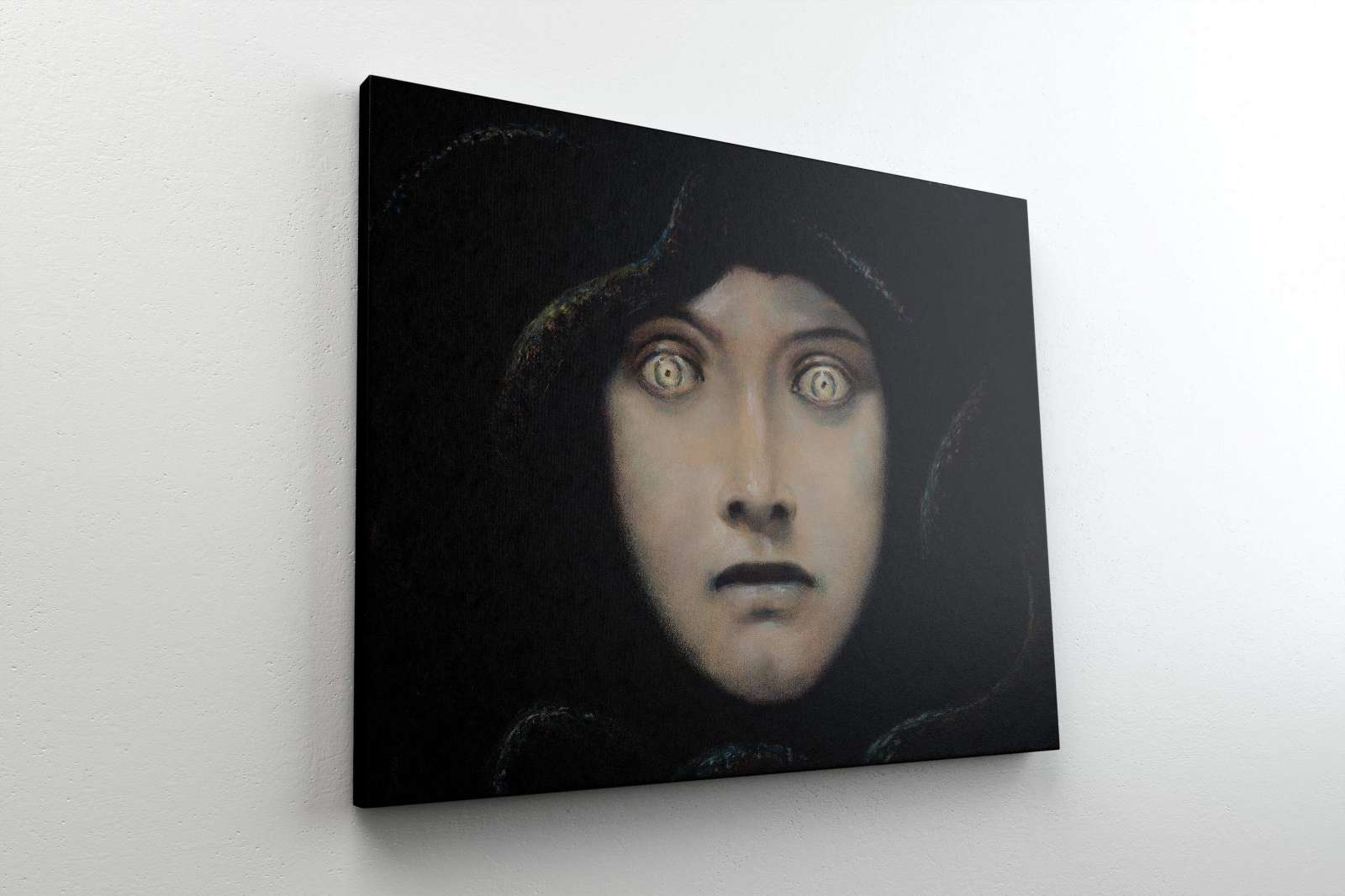 Reprodukcija „Medūzos portretas“, Franz von Stuck (1892)
