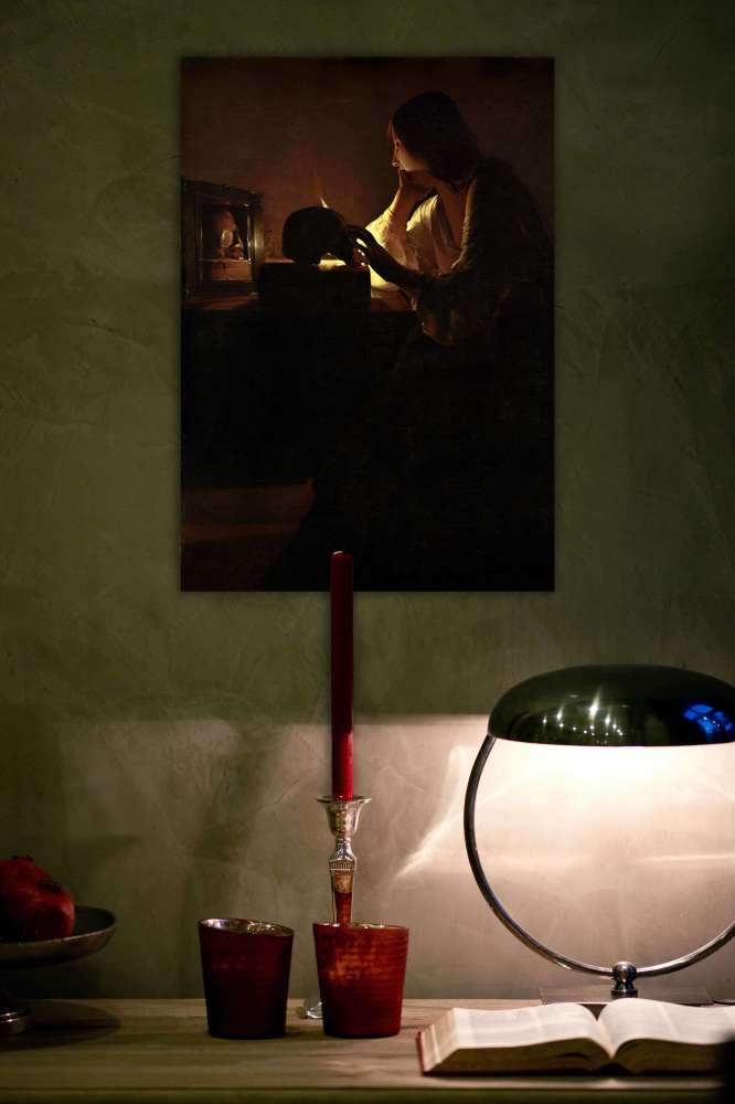Reprodukcija „Atgailaujanti Magdalena“, Georges de La Tour
