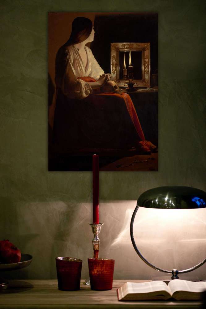 Reprodukcija „Atgailaujanti Magdalena“, Georges de La Tour