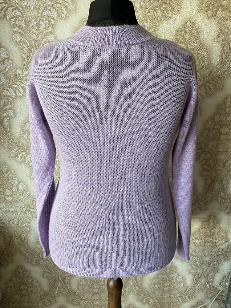 Megztas plonas moheros megztinis alyvinės spalvos M arba L/XL dydis GP-1646