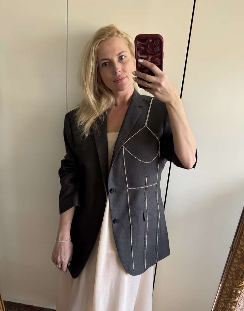 Švarkas Grey Corset