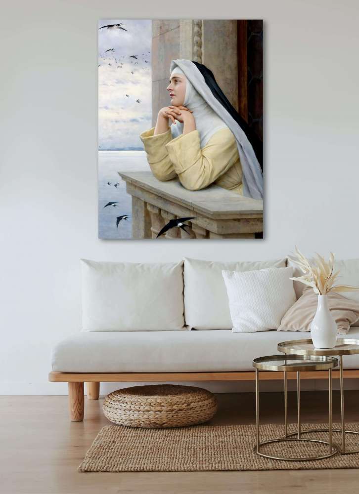 Reprodukcija „Dievo kūriniai“, Eugen von Blaas (1913)