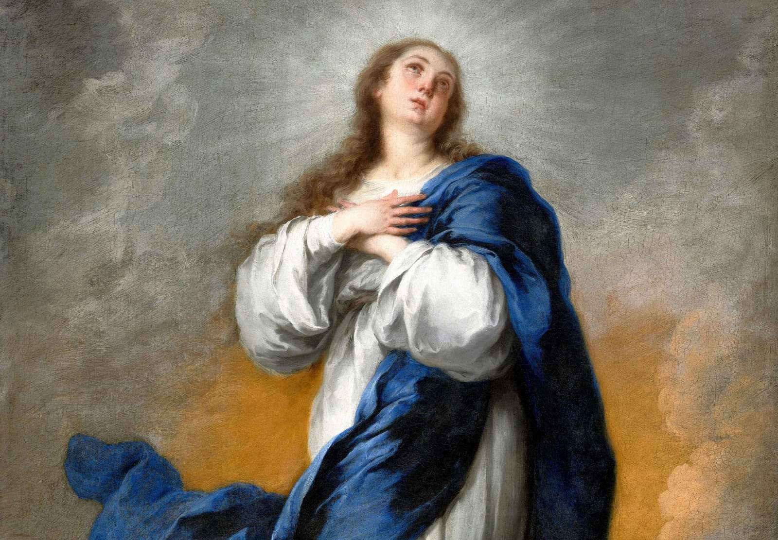 Reprodukcija „Nekaltas prasidėjimas“,  Bartolomé Estebán Murillo (1680)