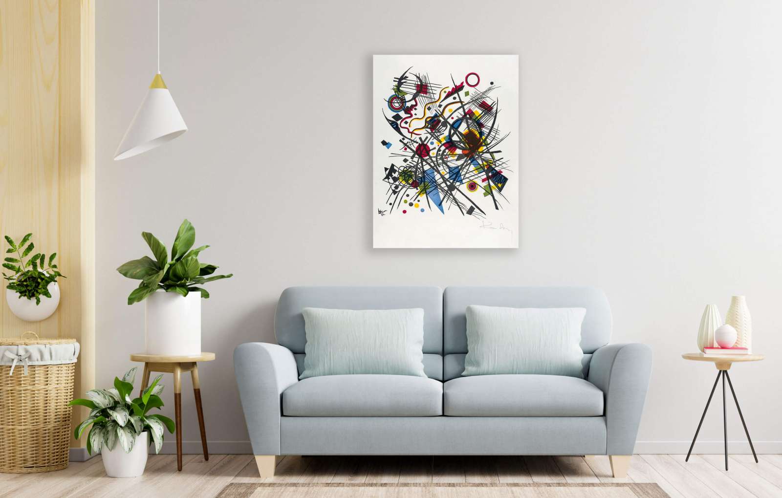 Reprodukcija „Litografija“, Wassily Kandinsky