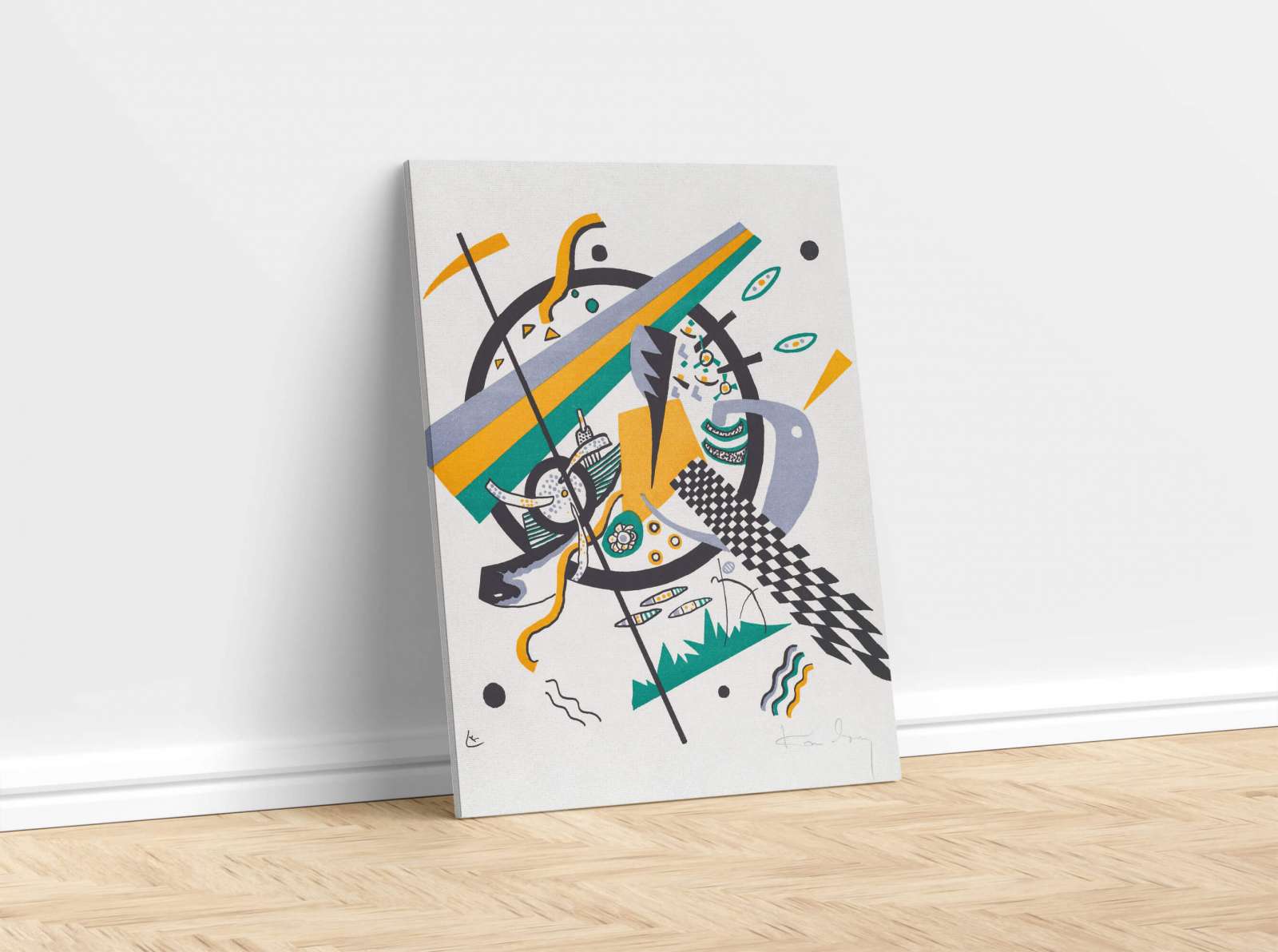 Reprodukcija „Maži pasauliai IV“, Wassily Kandinsky