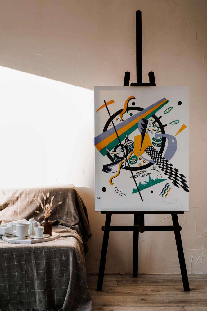 Reprodukcija „Maži pasauliai IV“, Wassily Kandinsky