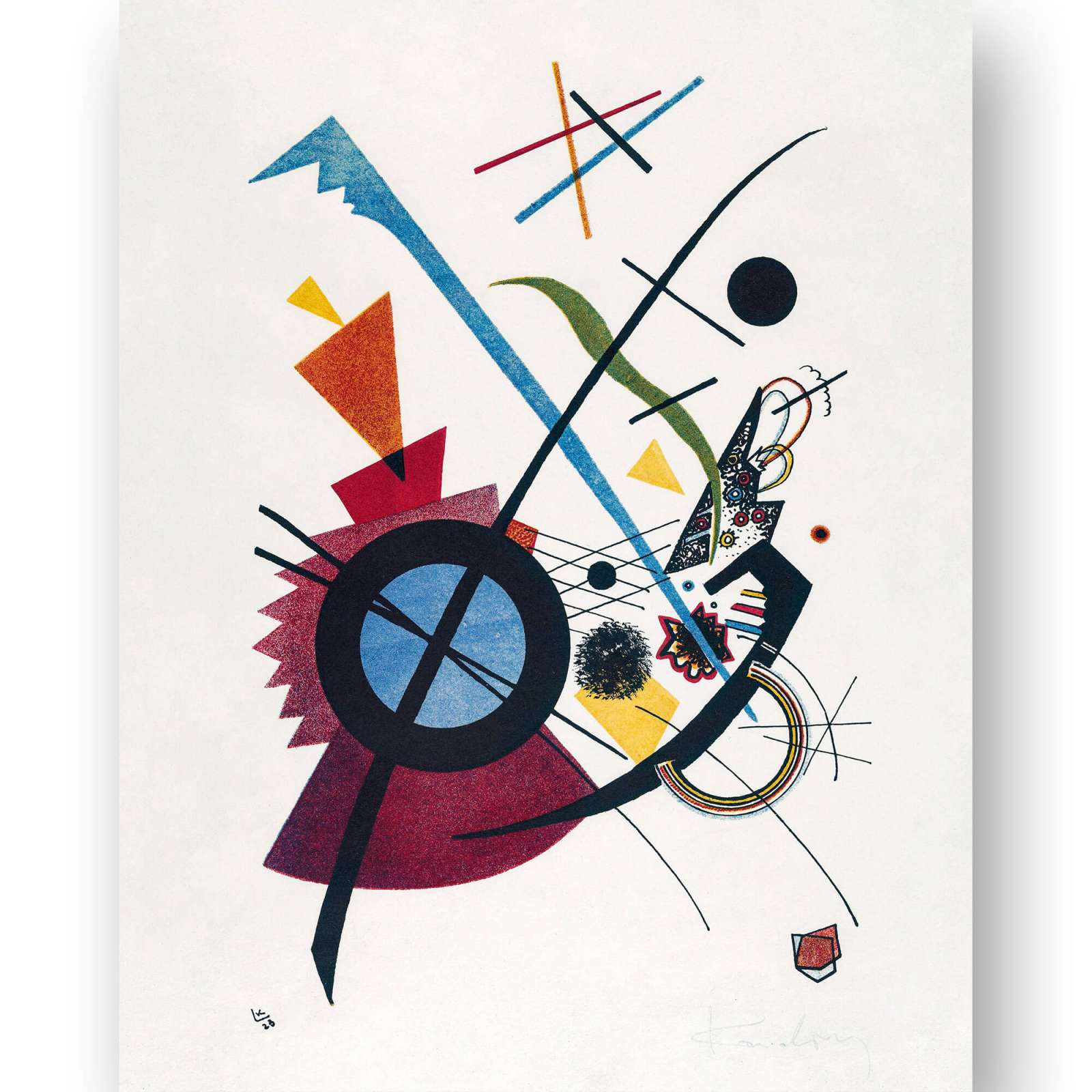 Reprodukcija „Violetinis“, Wassily Kandinsky