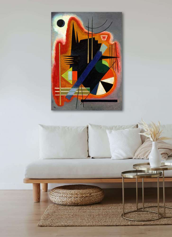 Reprodukcija „Keli patarimai“, Wassily Kandinsky (1925)