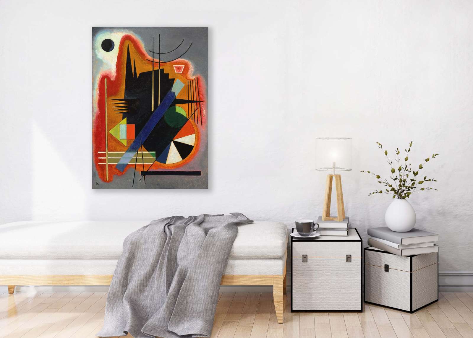 Reprodukcija „Keli patarimai“, Wassily Kandinsky (1925)