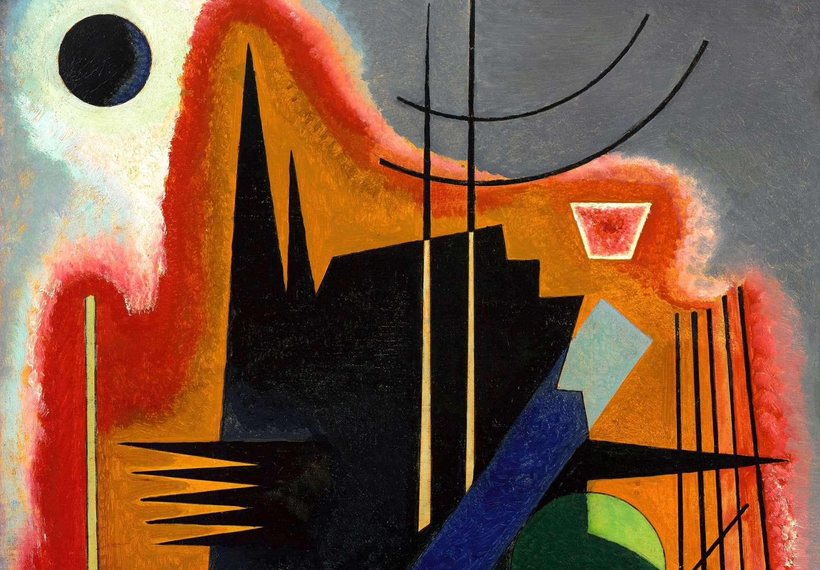 Reprodukcija „Keli patarimai“, Wassily Kandinsky (1925)