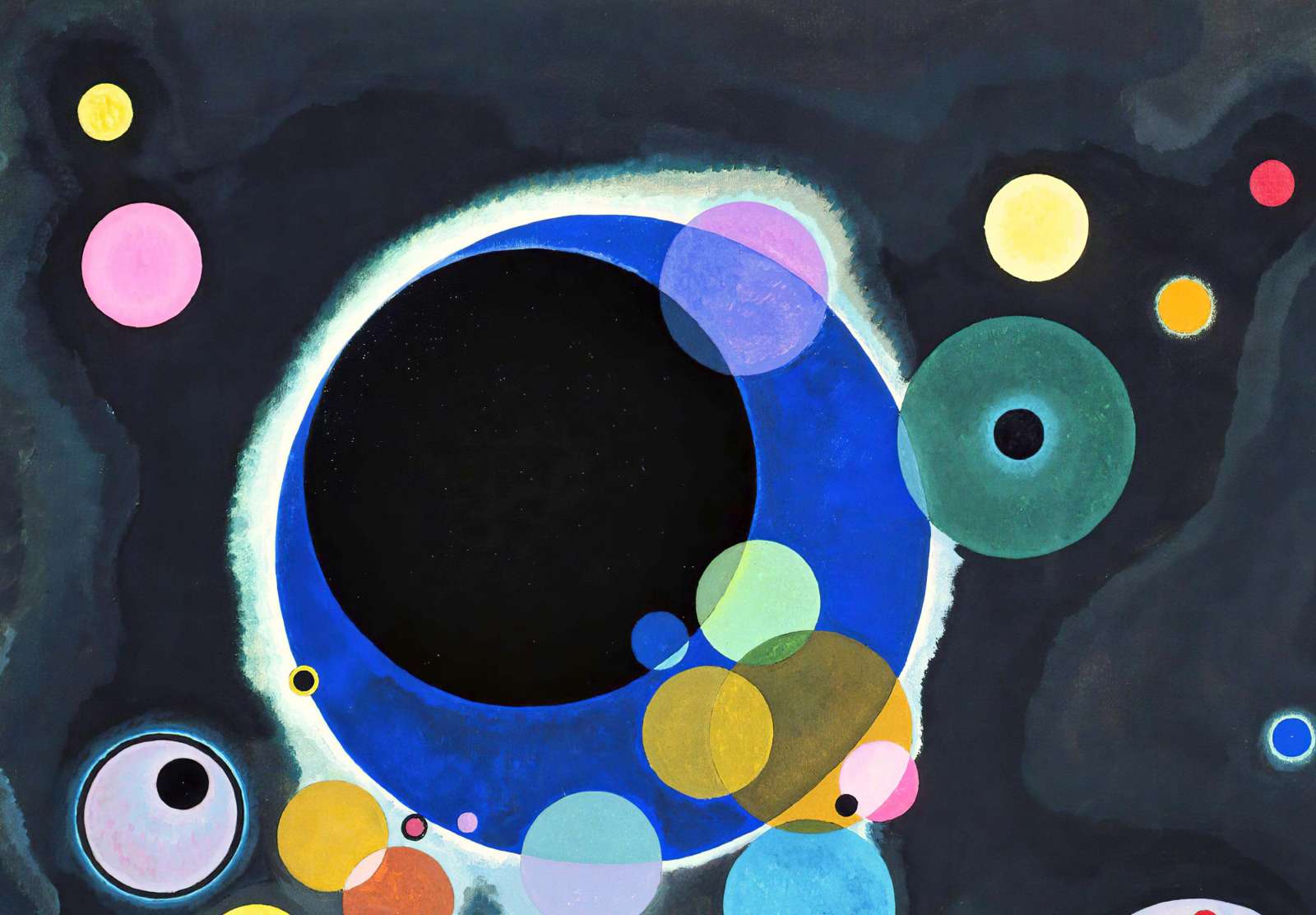 Reprodukcija „Keli apskritimai“, Wassily Kandinsky Giclée (1926)