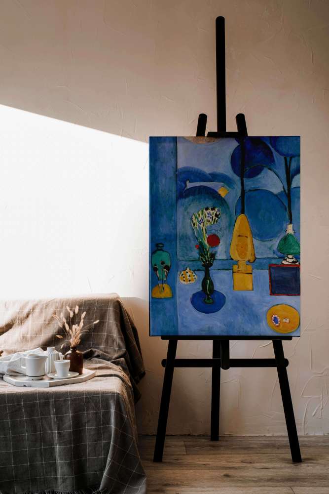 Reprodukcija „Mėlynas langas“, Henri Matisse (1913)