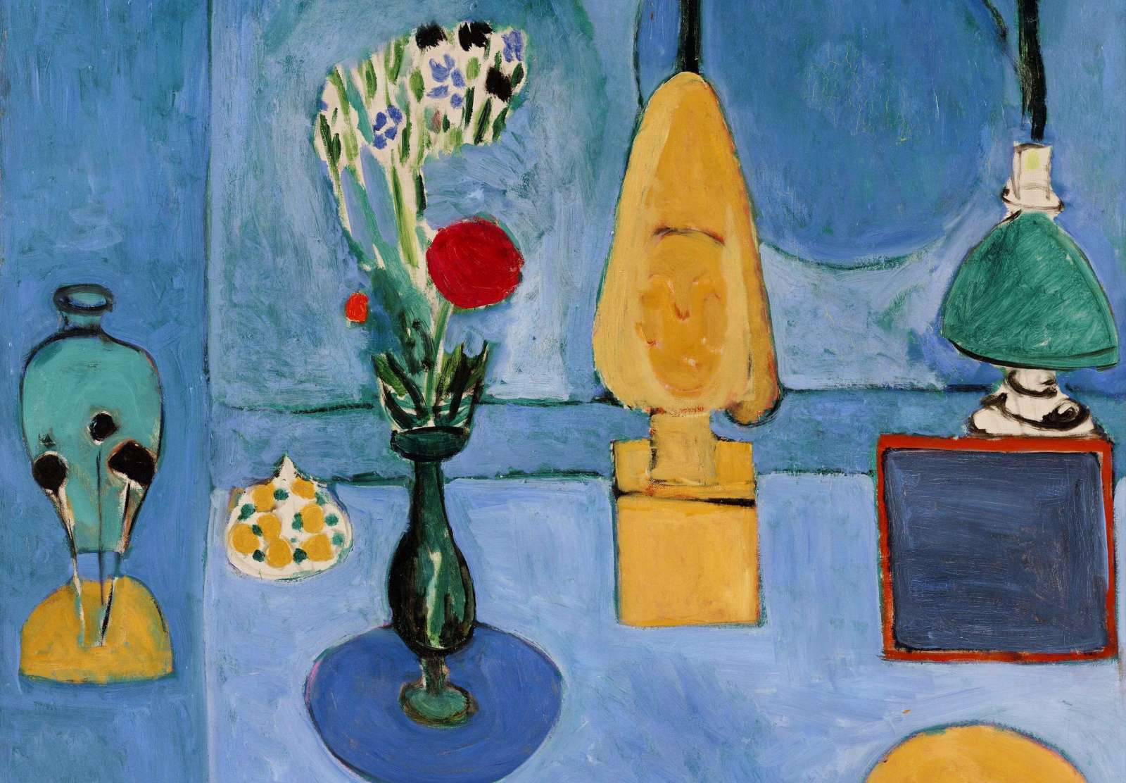 Reprodukcija „Mėlynas langas“, Henri Matisse (1913)