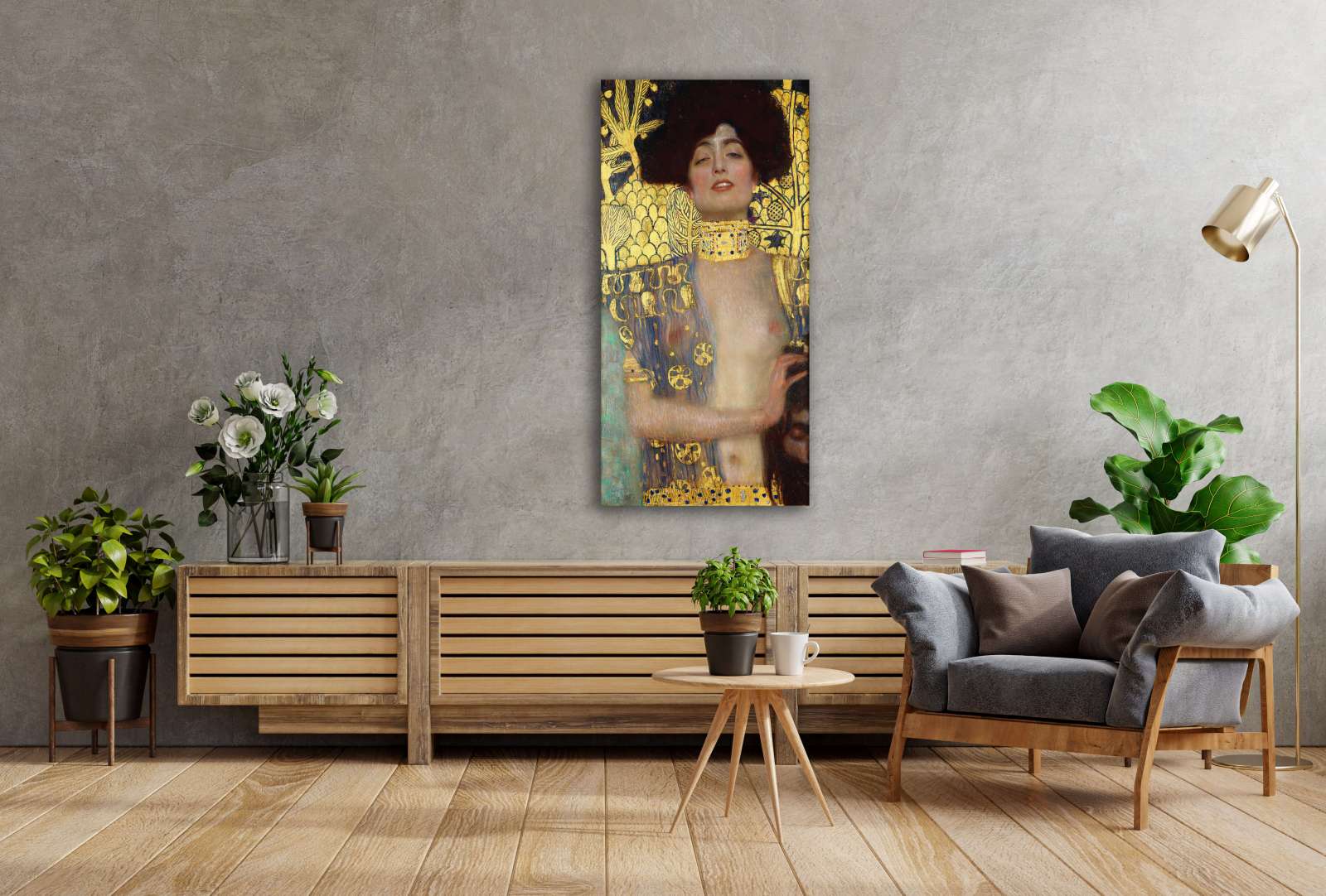 Reprodukcija „Judita“, Gustav Klimt (1901)