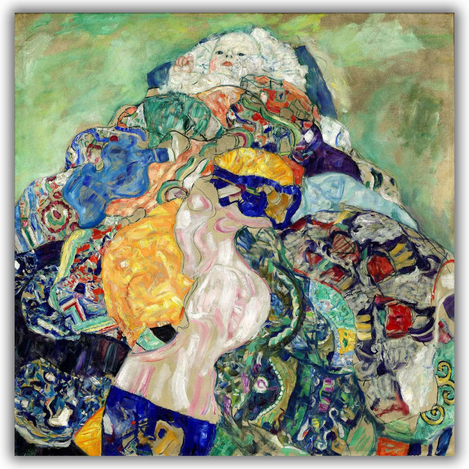 Reprodukcija „Kūdikis“, Gustav Klimt (1918)