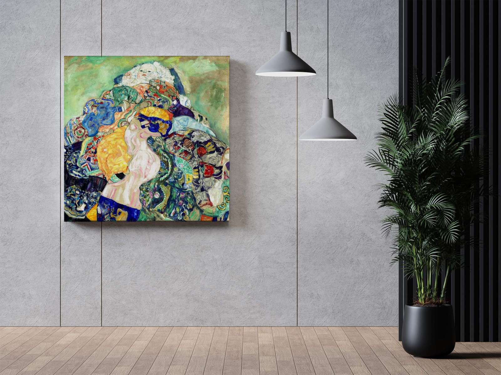 Reprodukcija „Kūdikis“, Gustav Klimt (1918)