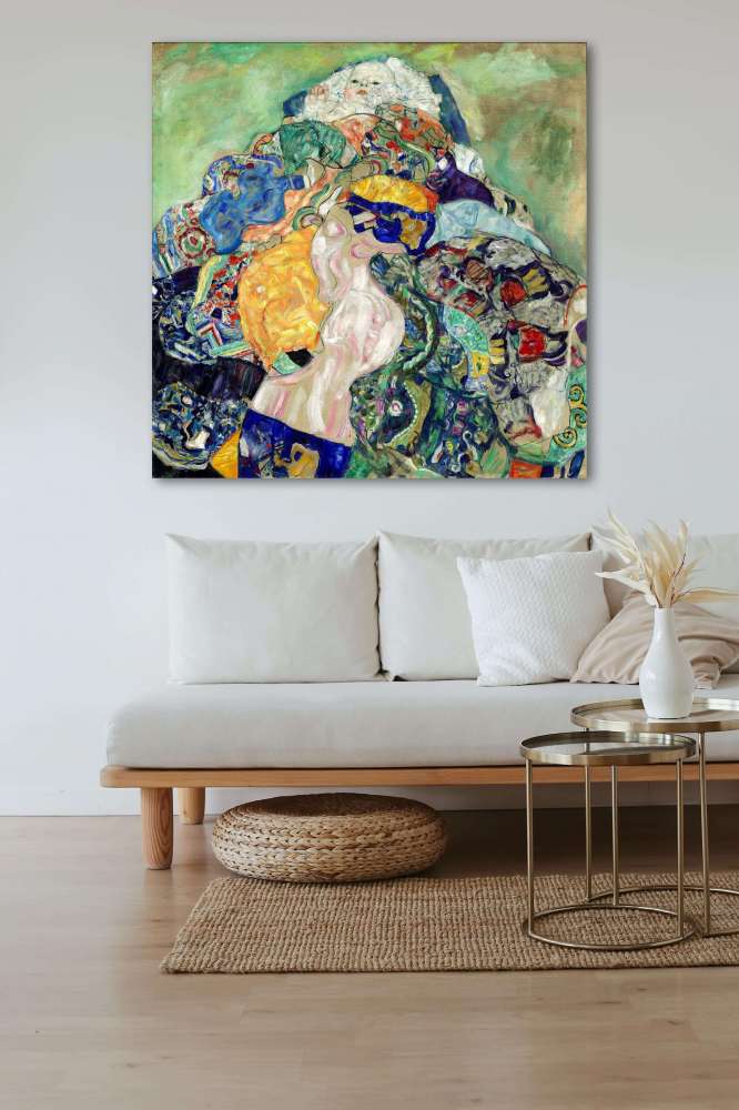 Reprodukcija „Kūdikis“, Gustav Klimt (1918)