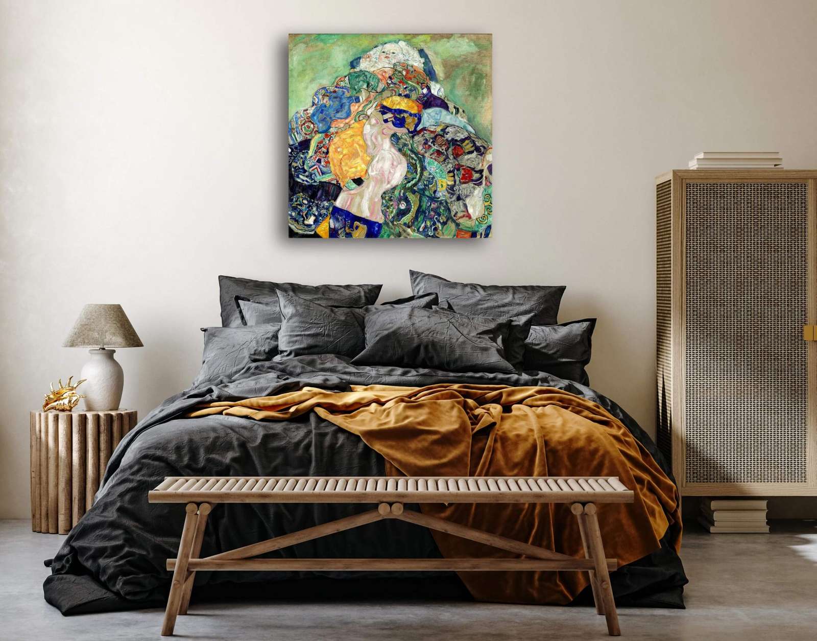 Reprodukcija „Kūdikis“, Gustav Klimt (1918)