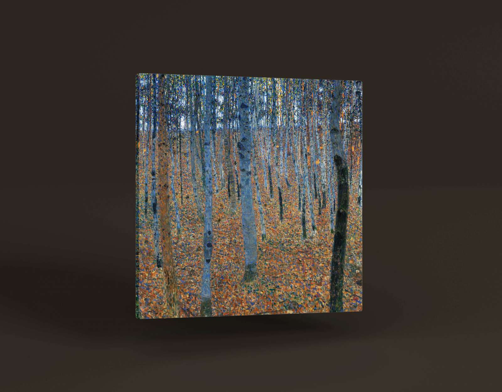 Reprodukcija „Beržų giraitė“, Gustav Klimt (1902)