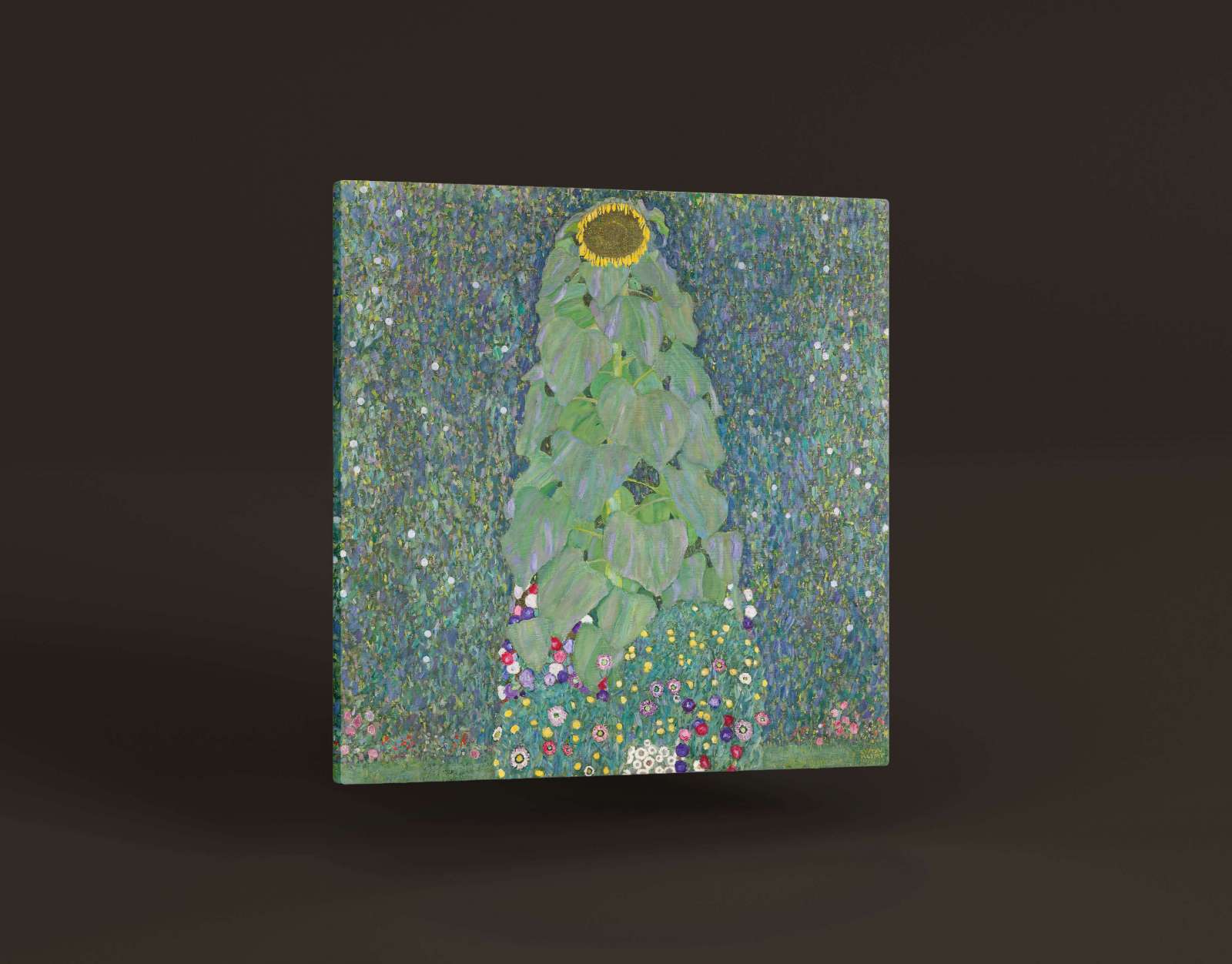 Reprodukcija „Saulėgrąža“, Gustav Klimt (1907)