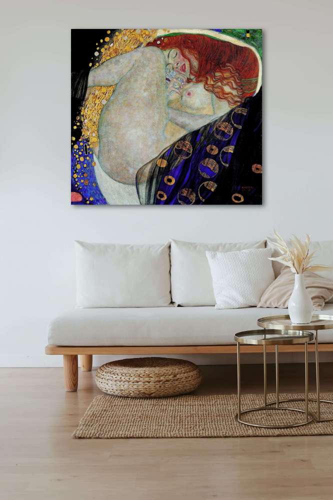 Reprodukcija „Danajė“, Gustav Klimt (1908)
