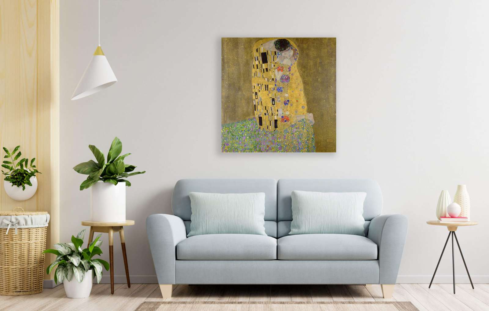 Reprodukcija „Bučinys“, Gustav Klimt