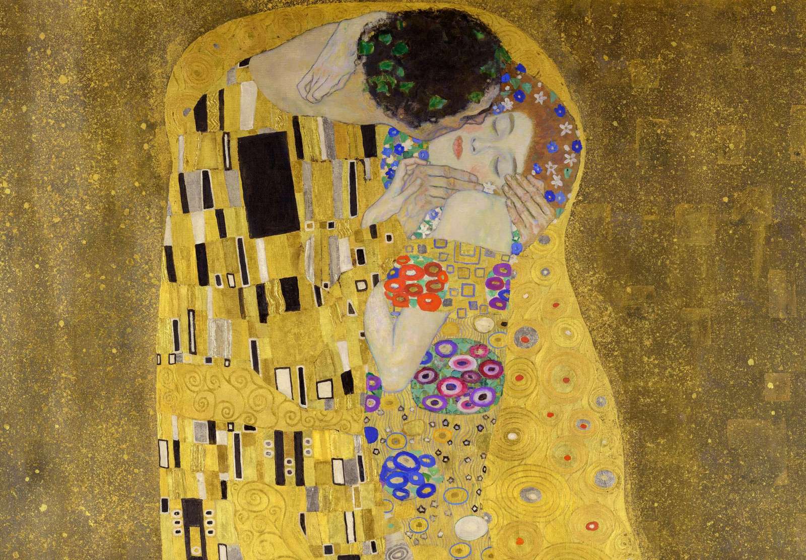 Reprodukcija „Bučinys“, Gustav Klimt