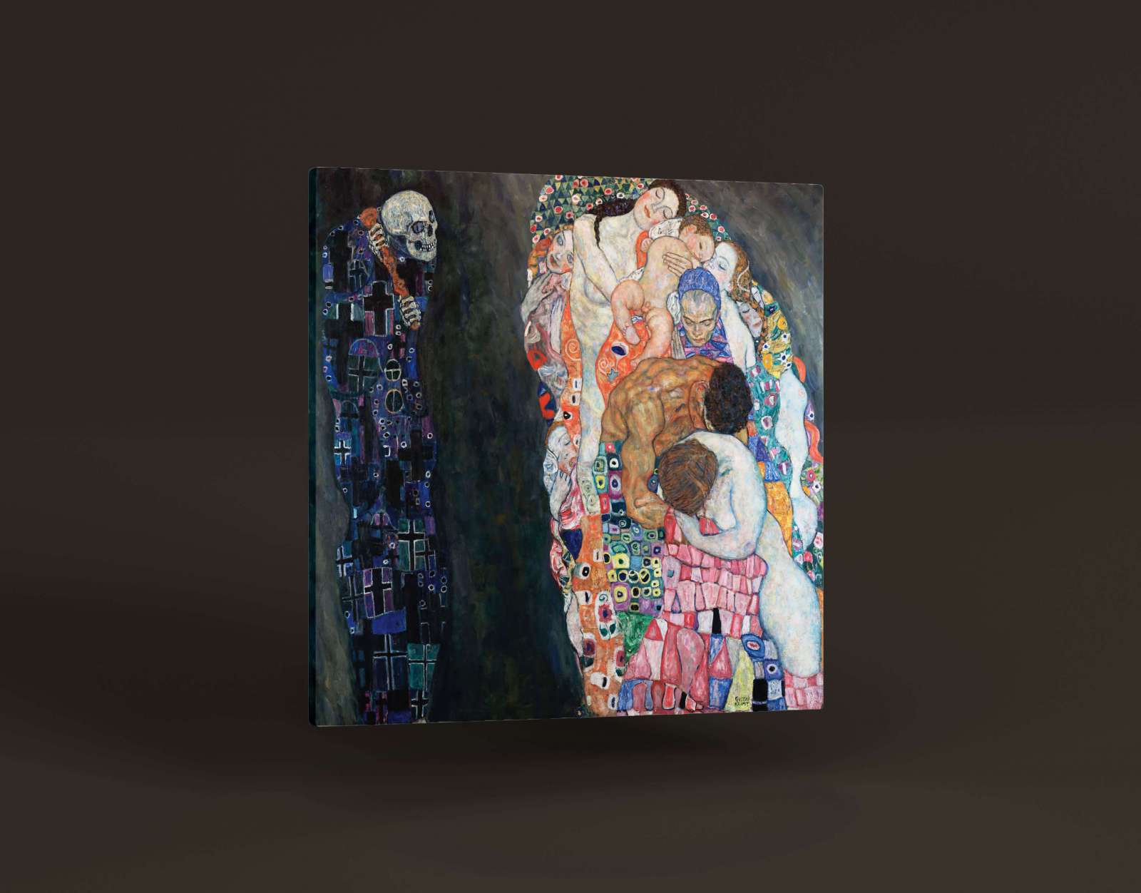 Reprodukcija „Mirtis ir gyvenimas“, Gustav Klimt