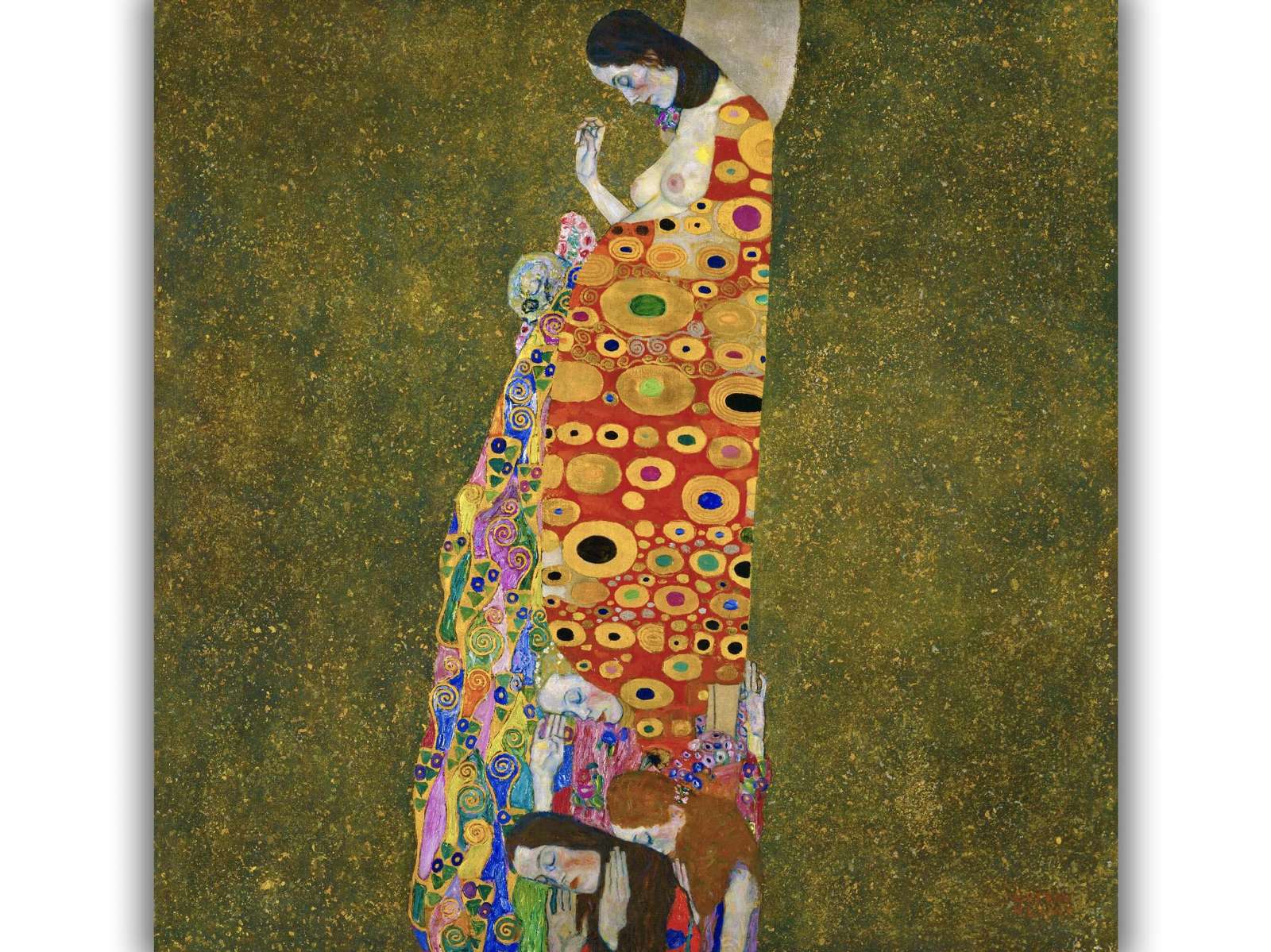 Reprodukcija „Viltis II“, Gustav Klimt (1907)