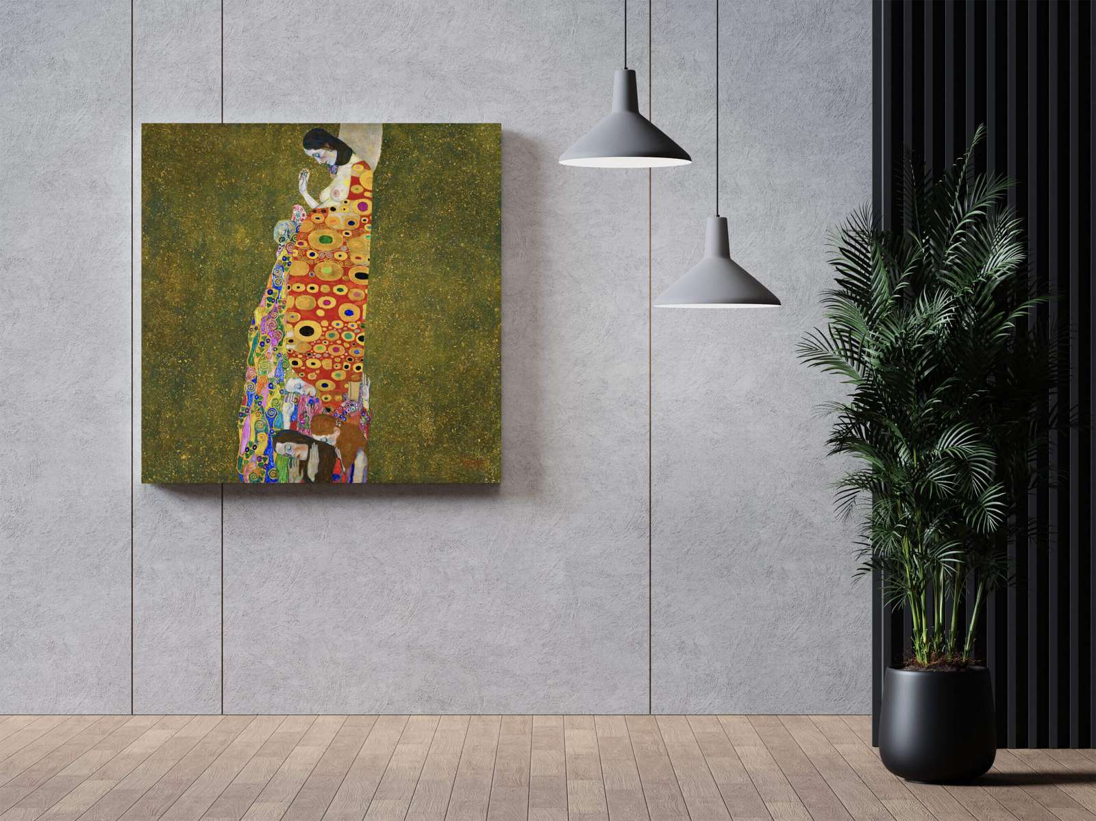 Reprodukcija „Viltis II“, Gustav Klimt (1907)