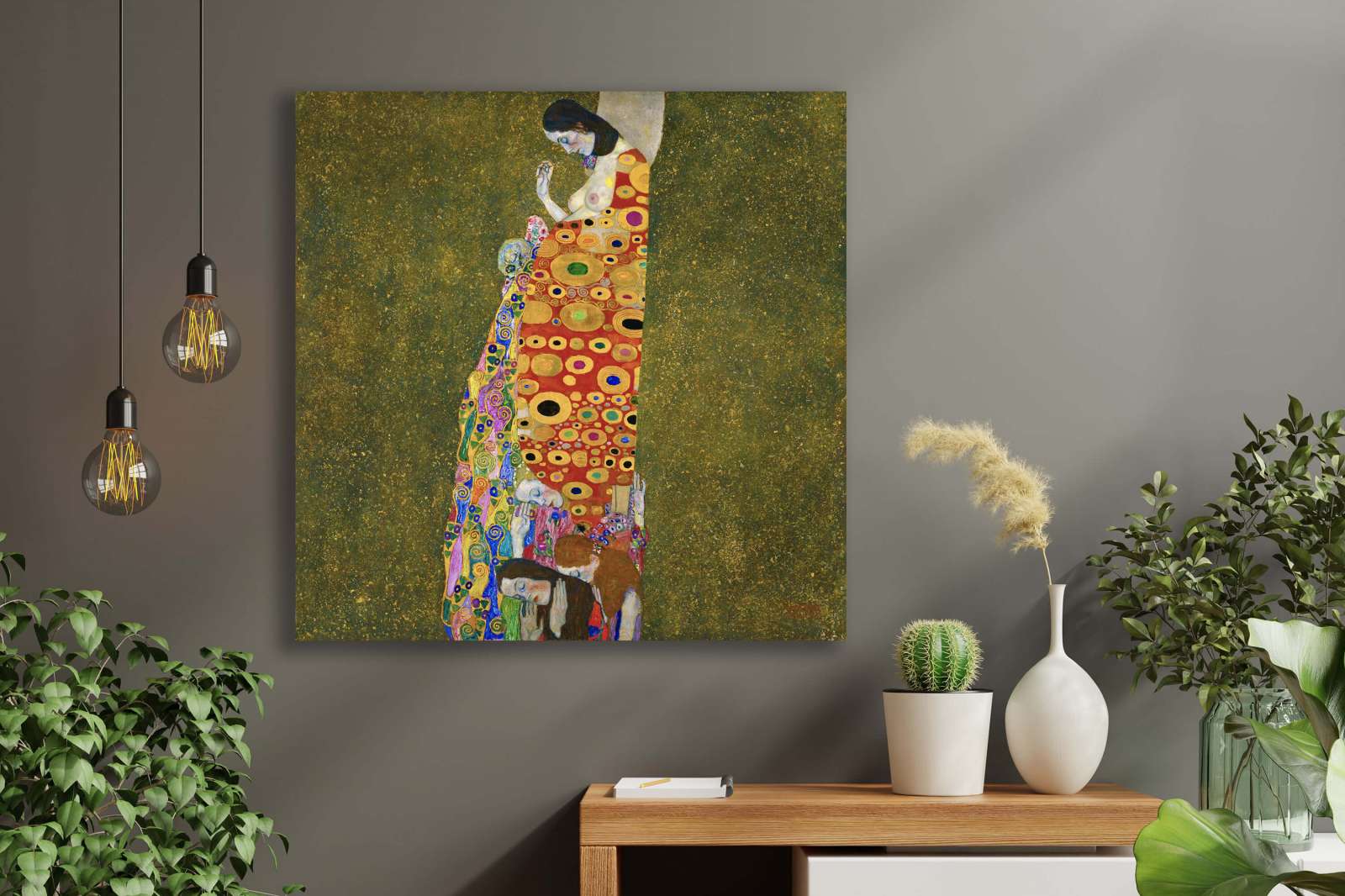 Reprodukcija „Viltis II“, Gustav Klimt (1907)