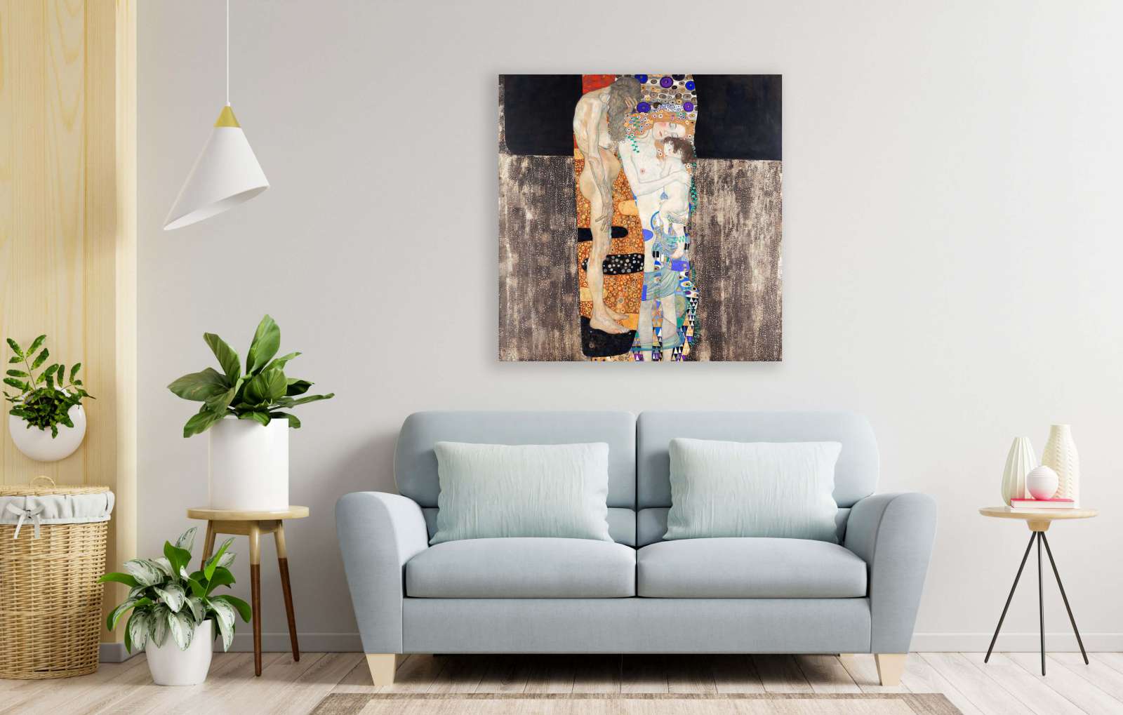 Reprodukcija „Trys moters amžiai“, Gustav Klimt