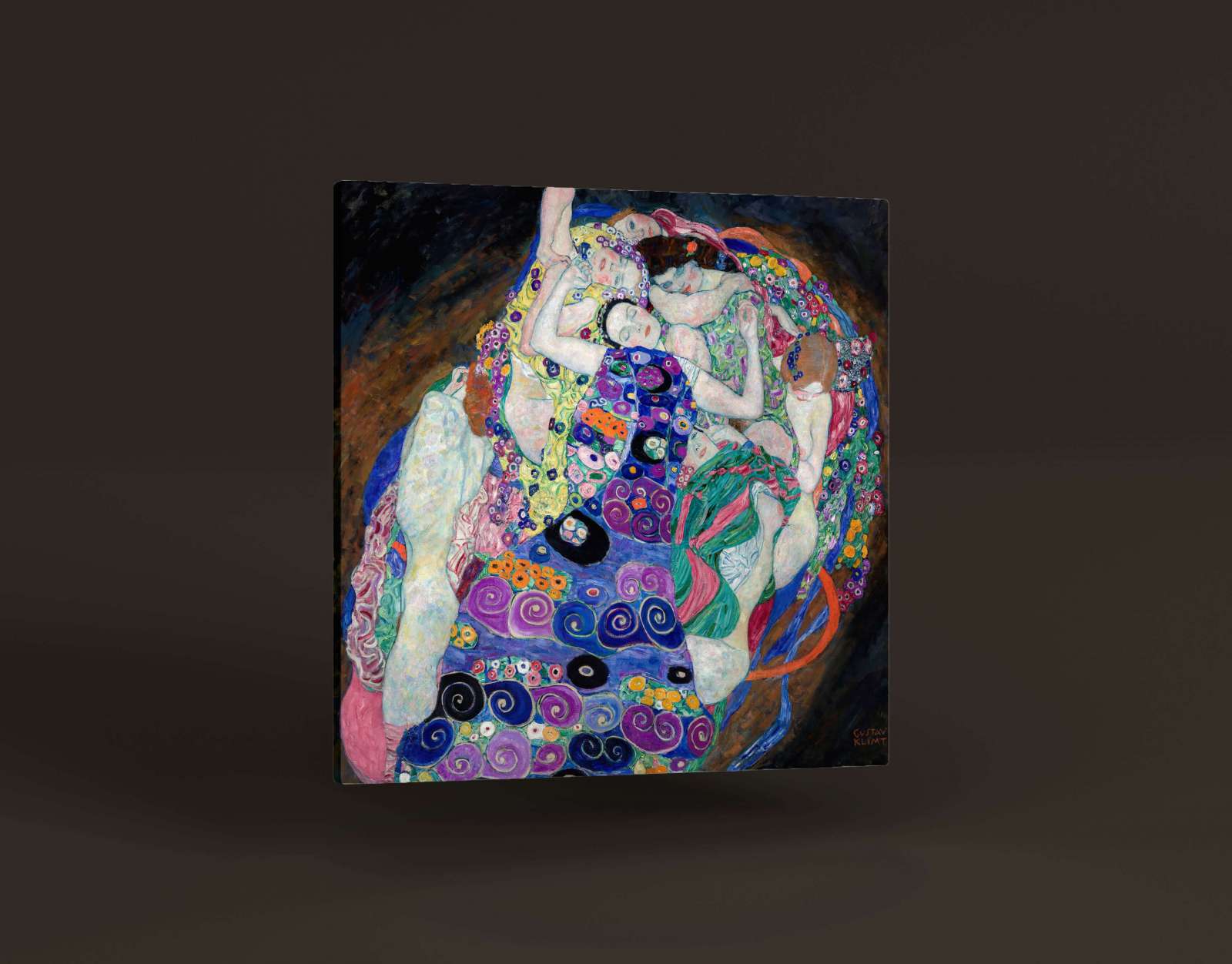 Reprodukcija „Mergelė“, Gustav Klimt (1913)