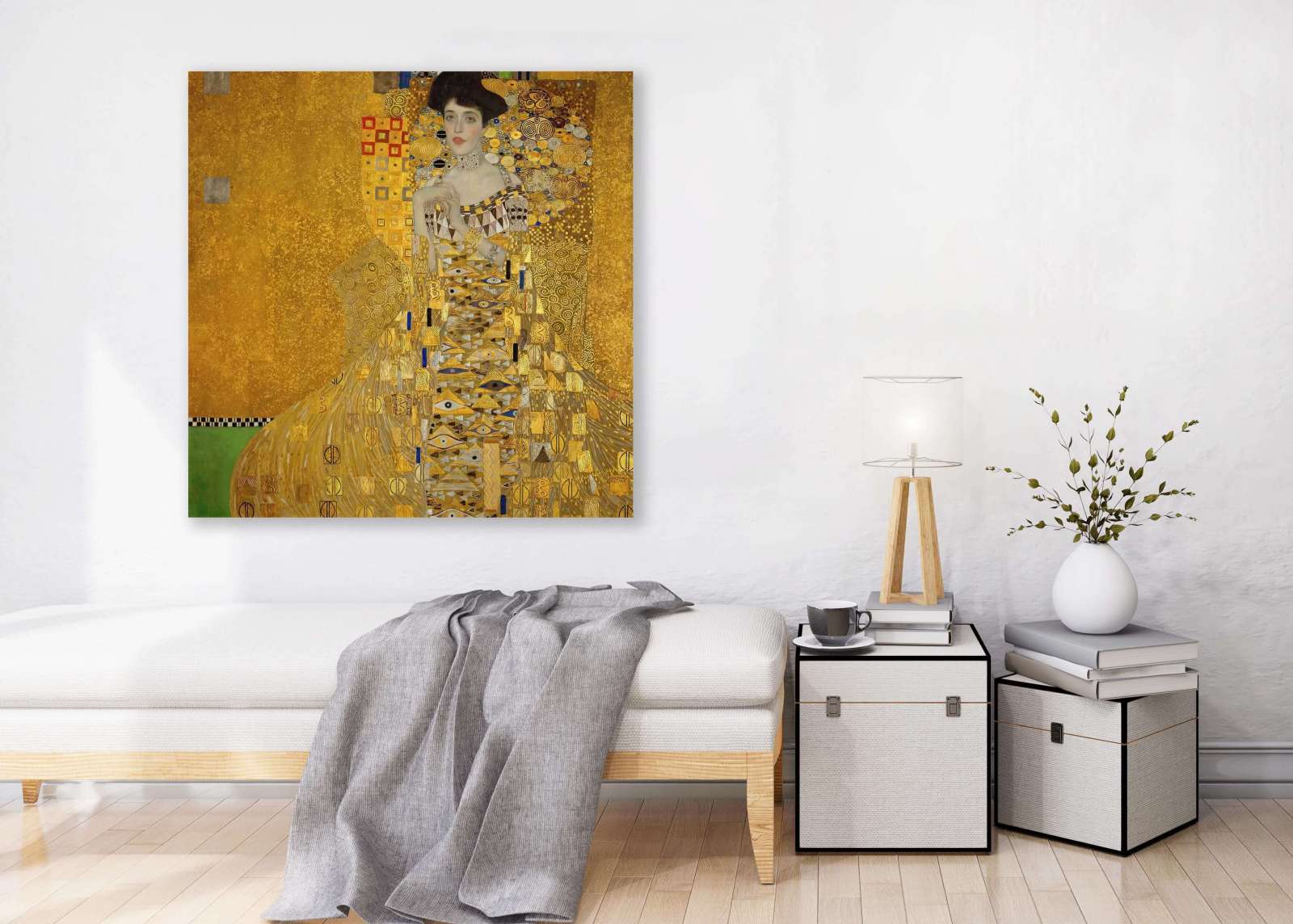 Reprodukcija „Adele Bloch-Bauer portretas“, Gustav Klimt (1907)