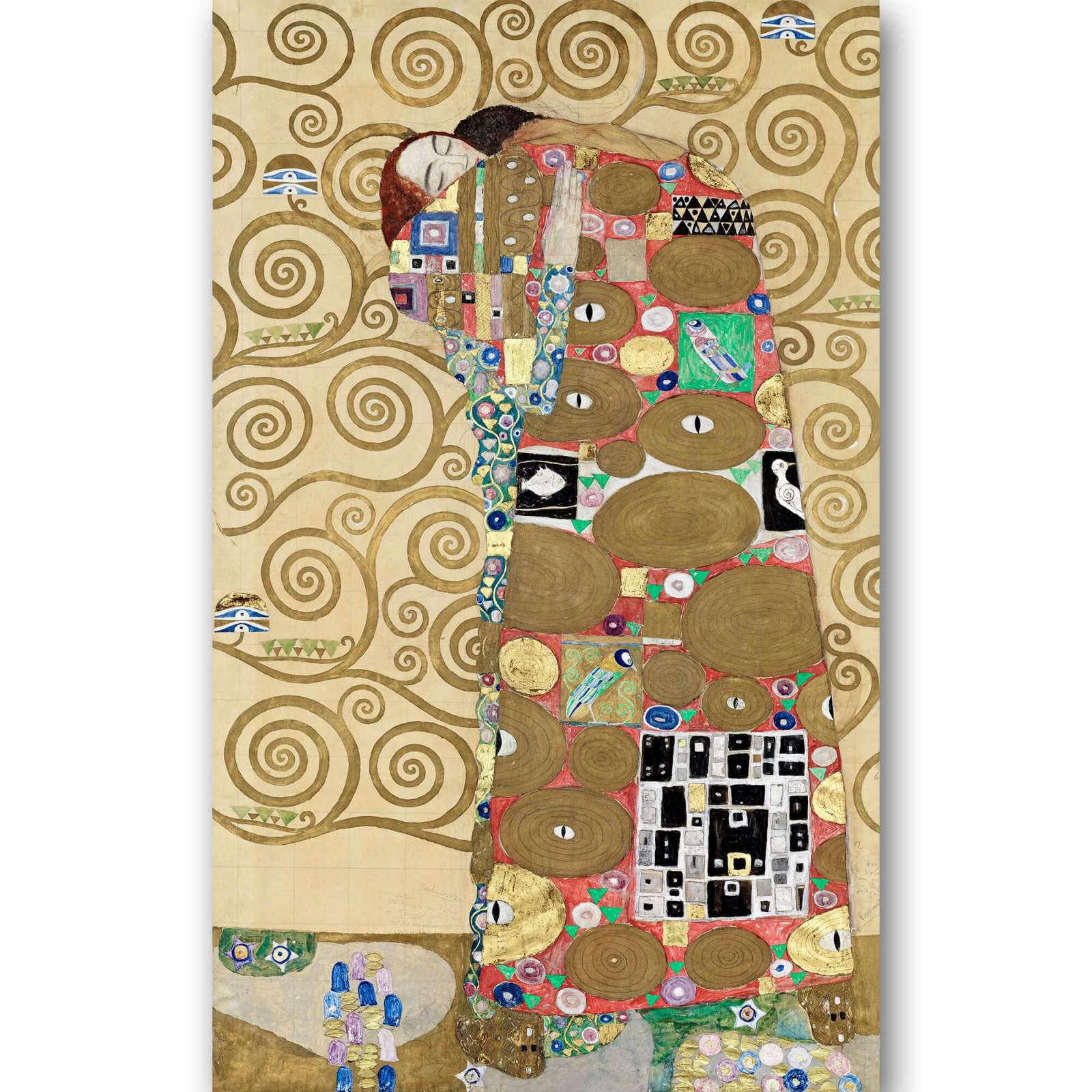 Reprodukcija „Pilnatvė“, Gustav Klimt (1911)