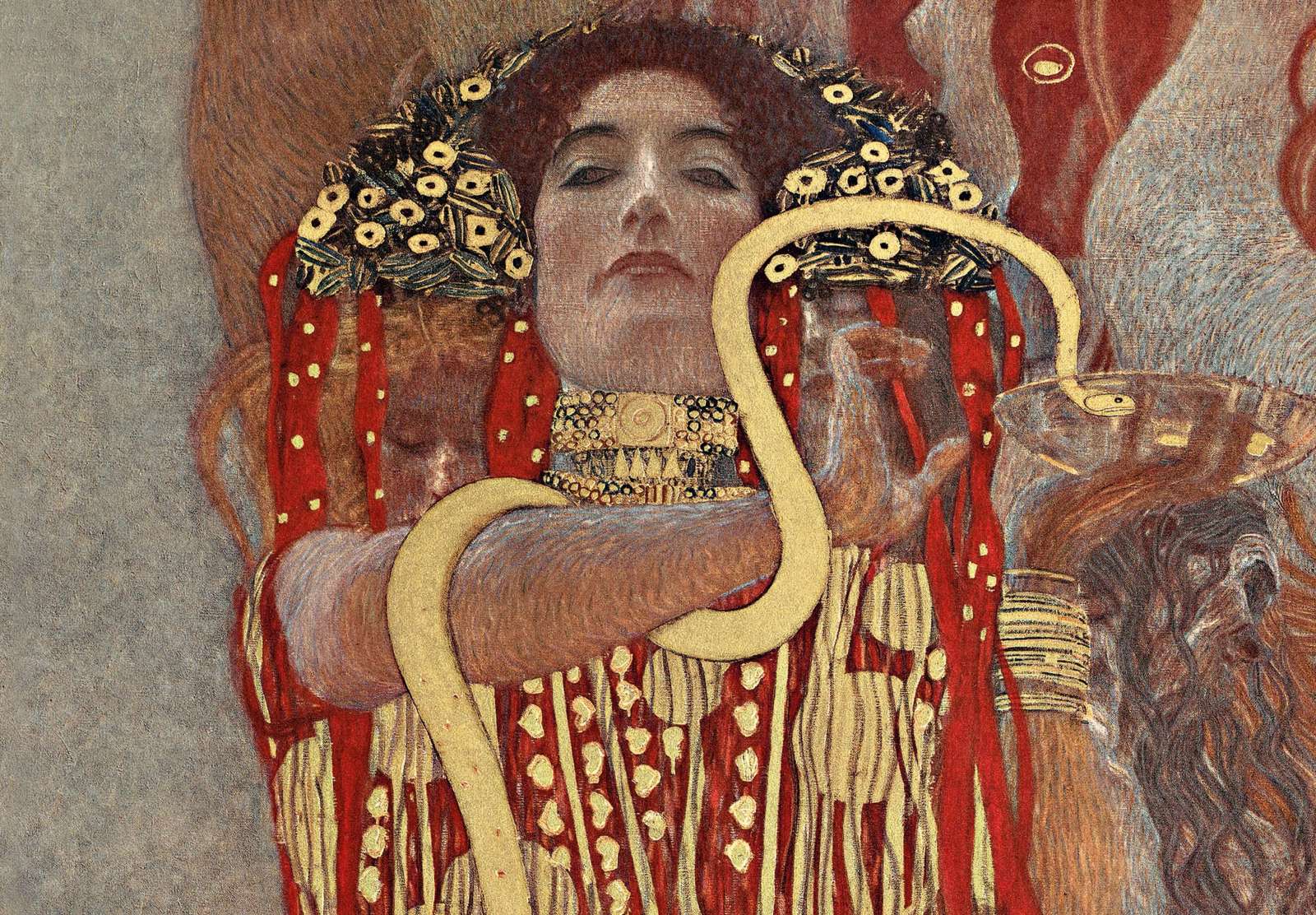 Reprodukcija „Higėja“, Gustav Klimt (1907)