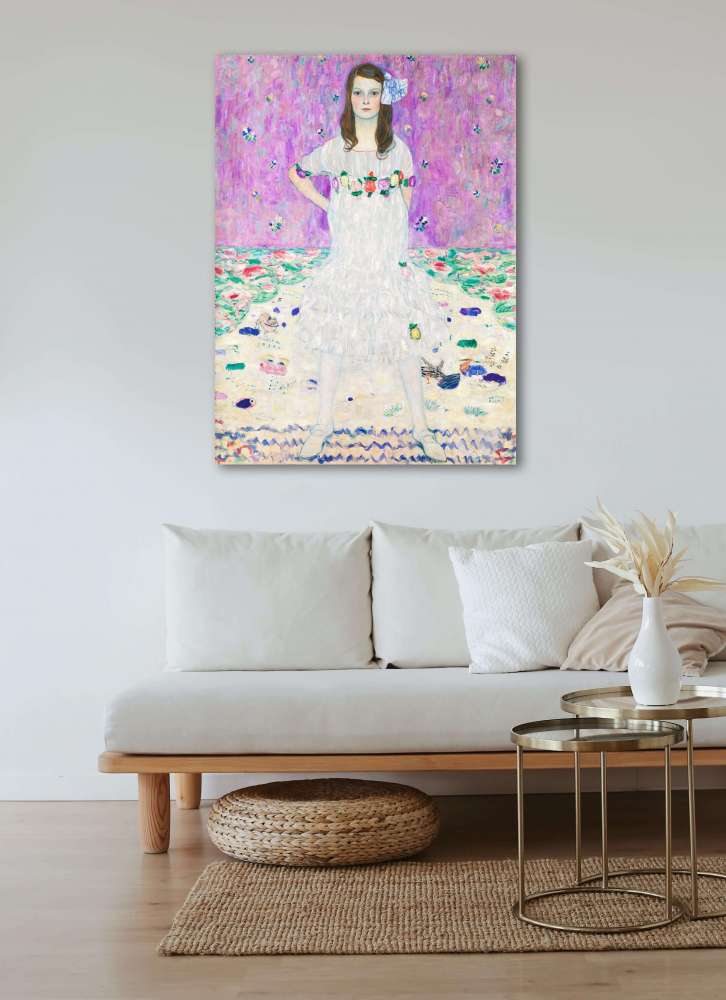 Reprodukcija „Mäda Primavesi“, Gustav Klimt (1913)