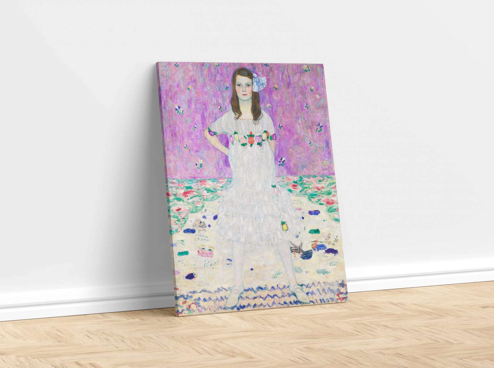 Reprodukcija „Mäda Primavesi“, Gustav Klimt (1913)