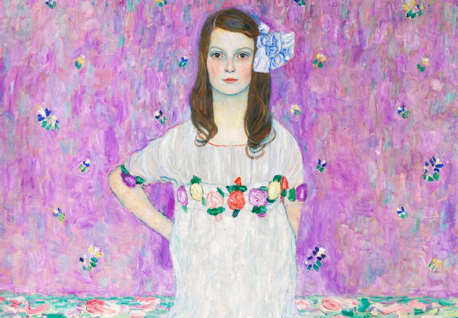 Reprodukcija „Mäda Primavesi“, Gustav Klimt (1913)