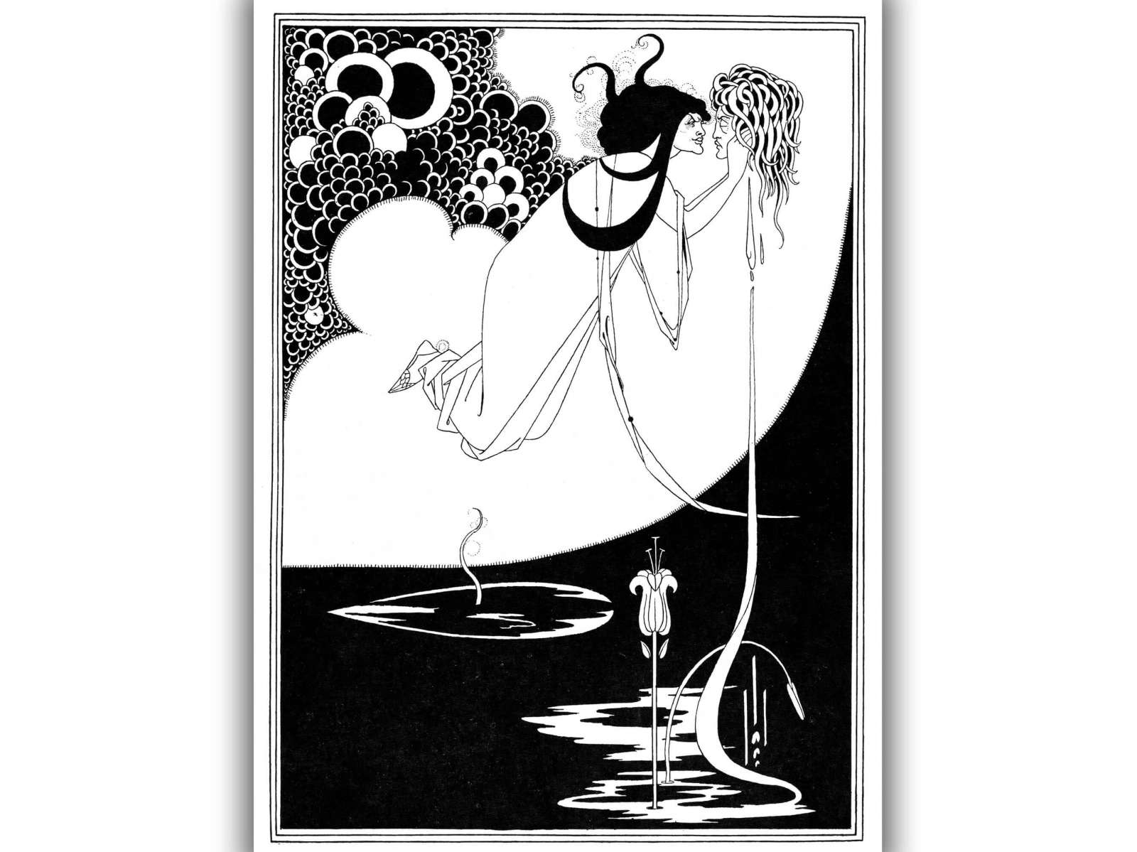 Plakatas „Kulminacija“, Aubrey Vincent Beardsley (1893)