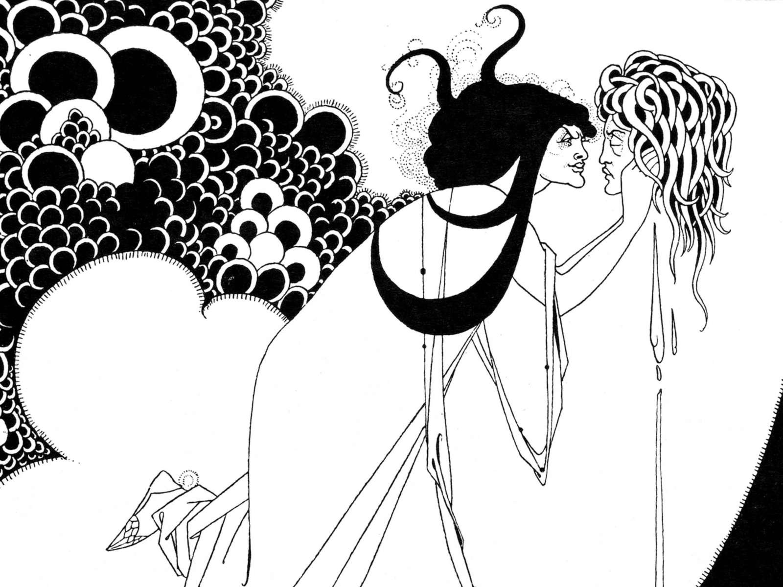 Plakatas „Kulminacija“, Aubrey Vincent Beardsley (1893)