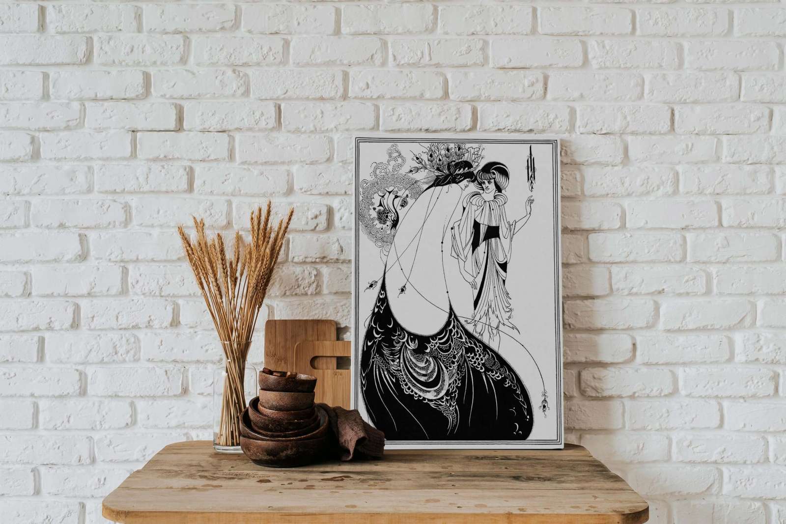 Plakatas „Povo sijonas“, Aubrey Vincent Beardsley (1893)
