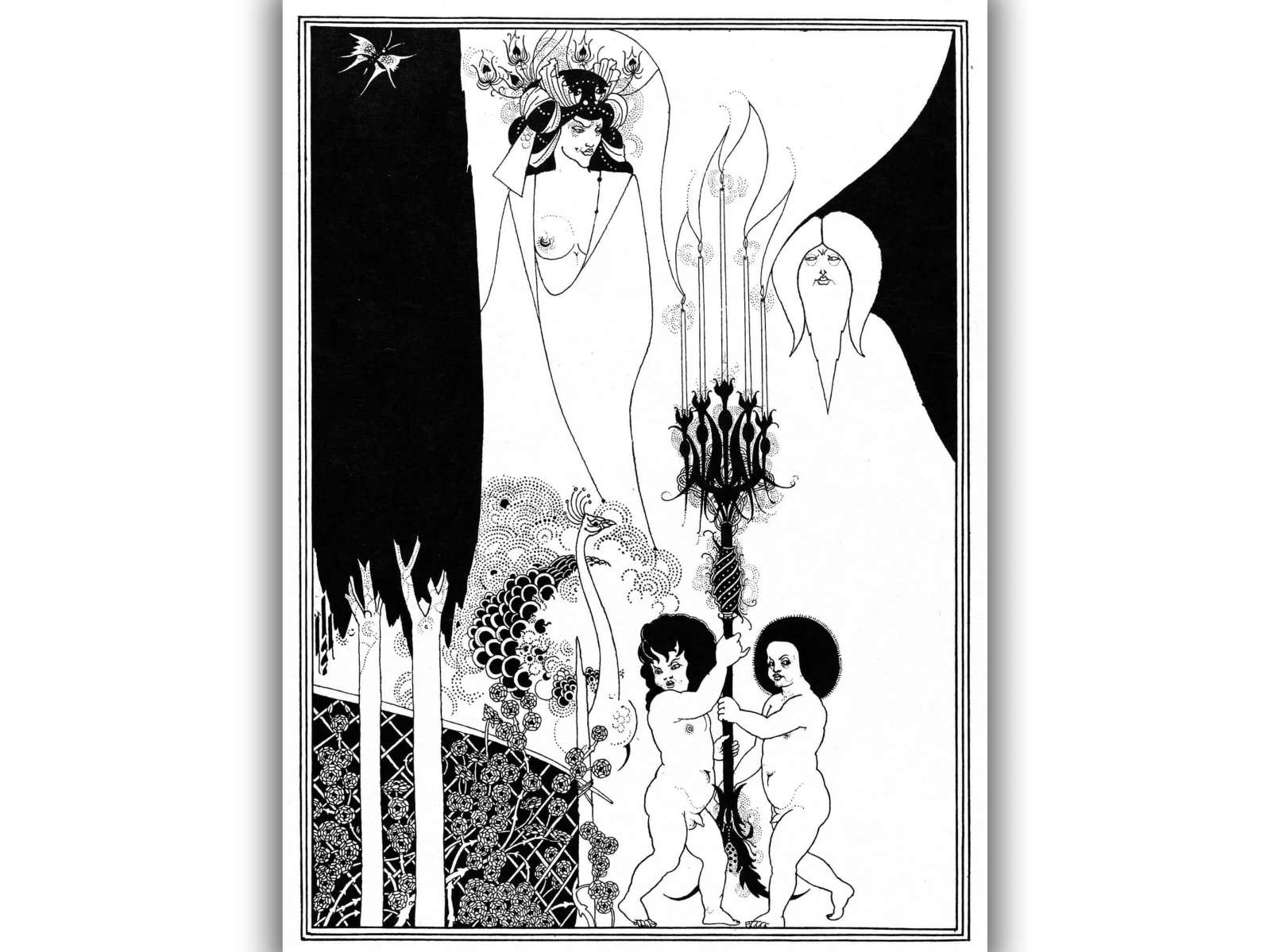 Plakatas „Herodo akys“, Aubrey Vincent Beardsley (1893)